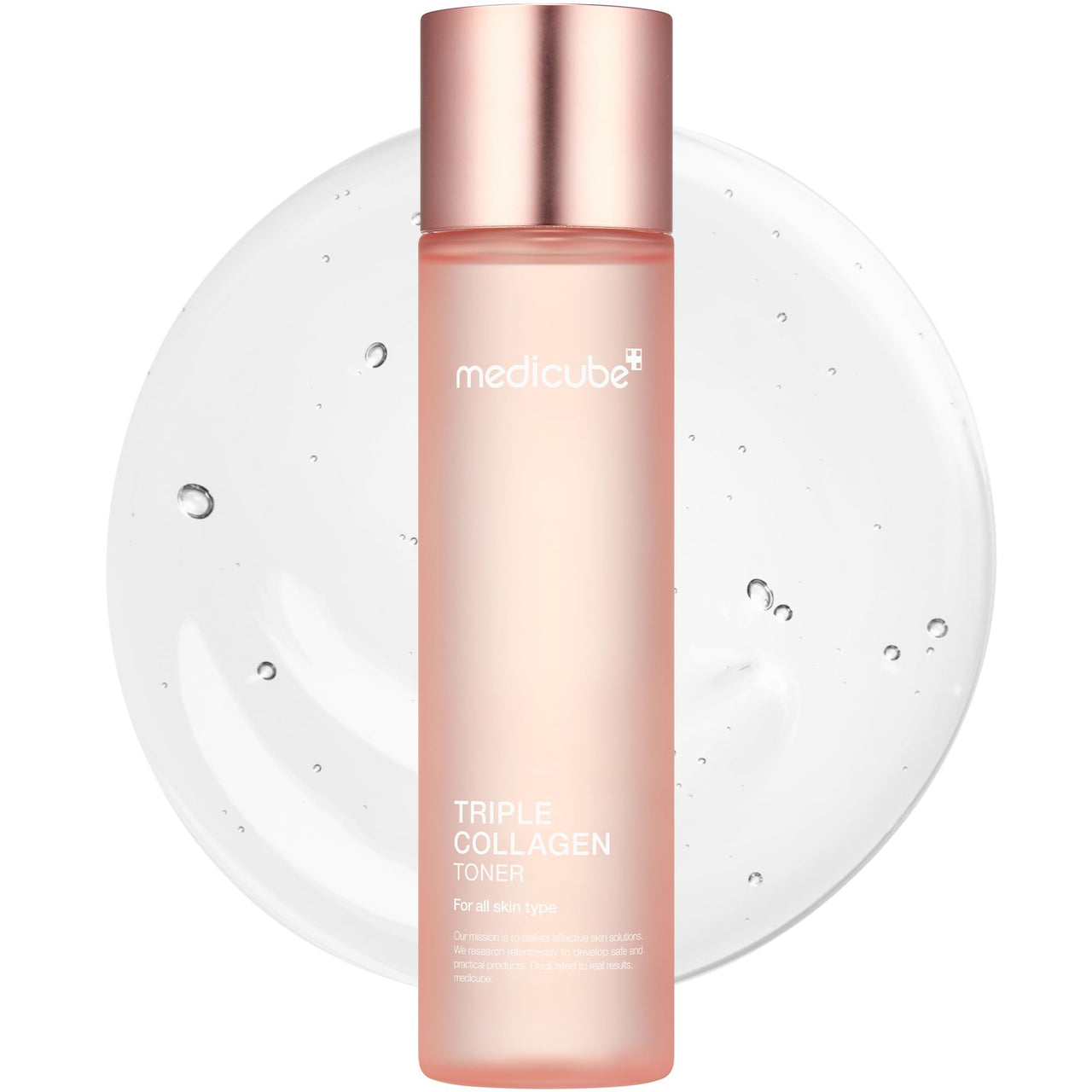 Medicube Triple Collagen Toner - Hydrolyzed, Atelo, & Soluble Collagen for Deep Hydration & Plump Skin - Fast-Absorbing Formula for All-Day Suppleness, Korean Skincare (4.73 fl.oz.)