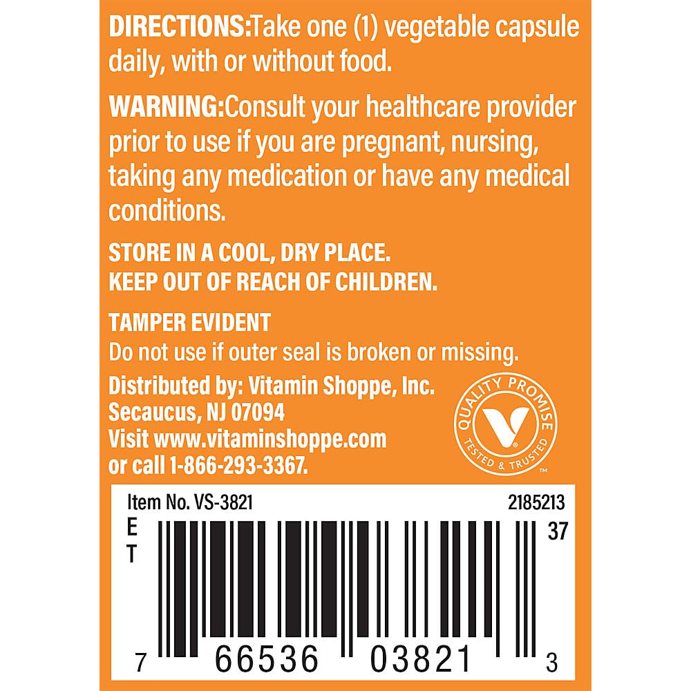 The Vitamin Shoppe Ultimate 10+ Probiotics 30 Billion CFU - 10 Probiotic Strains for Digestive Health, Immune & Gut Support (60 Vegetable Capsules)