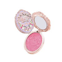 Thumbnail for Flower Knows Violet Strawberry Rococo Embossed Blush,Pink Matte Finish,Buildable & Blendable Makeup Blush for cheeks,Soft & Long-lasting for Girls & Women(G02 Little Cranberry,4.6g)