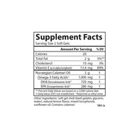 Thumbnail for Carlson - EcoSmart Omega-3, 1000 mg Omega-3s Sustainable Source, Heart Health, Brain Function & Vision Support, Lemon, 90+30 soft gels