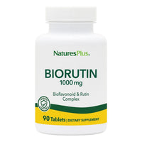 Thumbnail for NaturesPlus Biorutin 1000 mg - 90 Tablets - Bioflavonoid & Rutin Complex - Supports Vascular Function & Circulation - Vegetarian, Gluten Free - 90 Servings