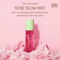 Thumbnail for Pixi Beauty Rose Glow Mist | All-Over Mist For Luminous Complexion | Set & Refresh Makeup | Hydrate Skin With 21 Natural Oils (2.7 Fl Oz.)