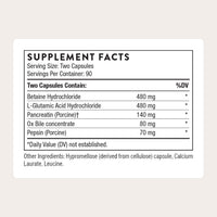 Thumbnail for THORNE - Advanced Digestive Enzymes - Blend of Digestive Enzymes to Aid Digestion - Gut Health Support with Pepsin, Ox Bile & Pancreatin* - 90 Servings
