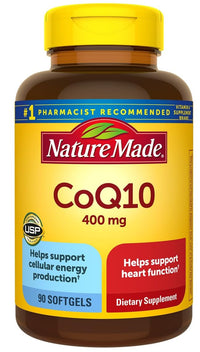 Thumbnail for Nature Made CoQ10 (Coenzyme Q 10) 400 mg. Softgels 1 Pack