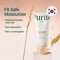 Thumbnail for PURITO Oat In Calming Gel Cream, Oat Seed Water for Hydration & Soothing, Lightweight, Non-Sticky Moisturizer for Sensitive Skin, Non-Comedogenic, Fragrance-Free, Korean Skincare, 100ml 3.38 fl.oz