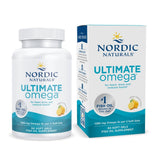 Image 1 of Nordic Naturals Ultimate Omega, Lemon Flavor - 60 Soft Gels - 1280 mg Omega-3 - High-Potency Fish Oil Supplement with EPA & DHA - Promotes Brain & Heart Health - Non-GMO - 30 Servings