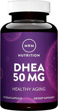 Thumbnail for MRM Nutrition DHEA 50mg - for Women and Men - Micronized DHEA Supplement for Healthy Aging, Lean Muscle, and Enhanced Absorption Formula, Vegan, Gluten-Free, Non-GMO - 90 Servings