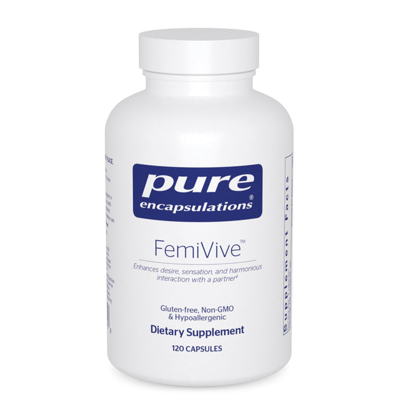 Pure Encapsulations FemiVive - Ashwagandha for Women - Dietary Supplement to Aid Women's Pleasure* - Gluten Free & Non-GMO - 120 Capsules