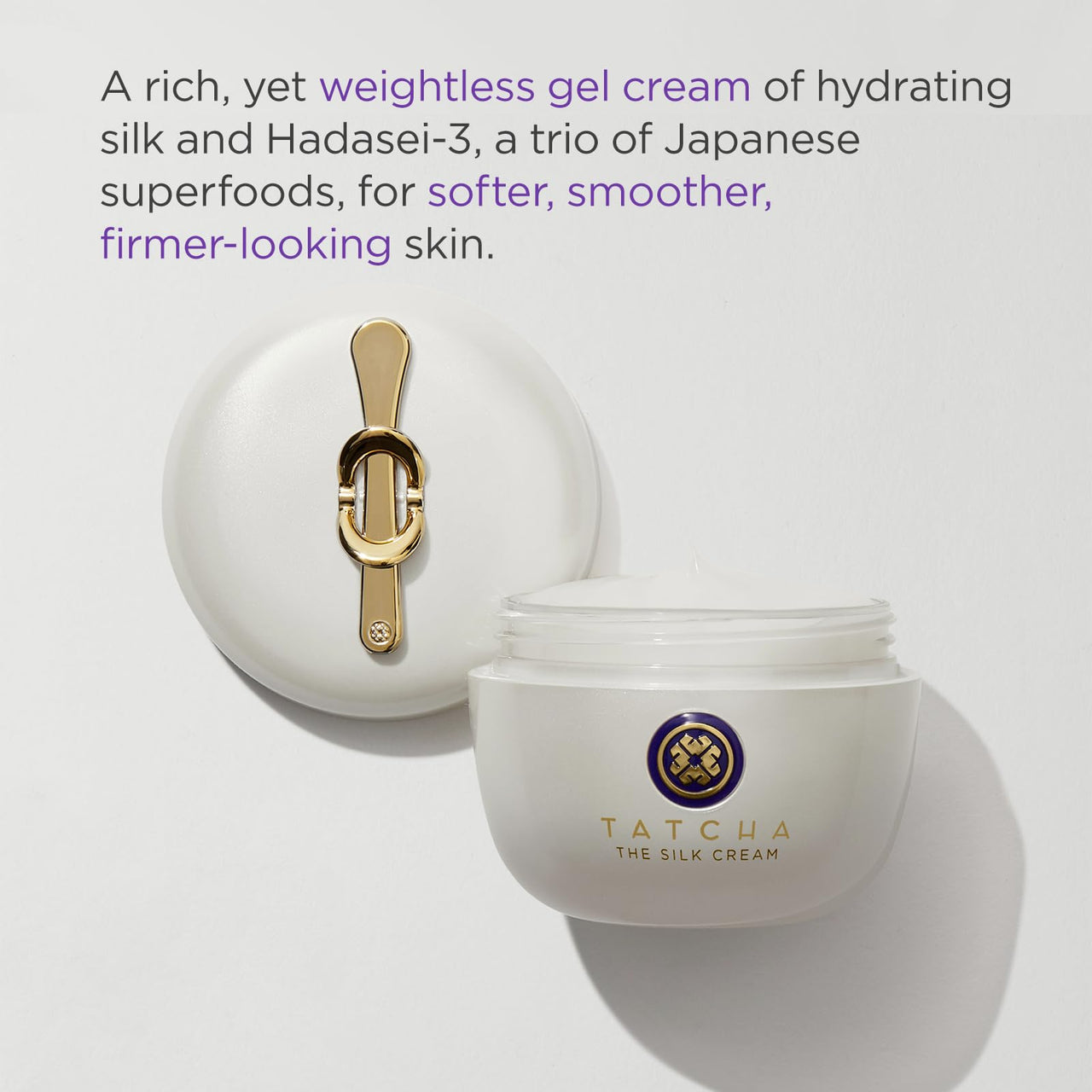 TATCHA The Silk Cream: Weightless Moisturizing and Firming Cream for Combo to Dry Skin (50 ml / 1.7 oz)