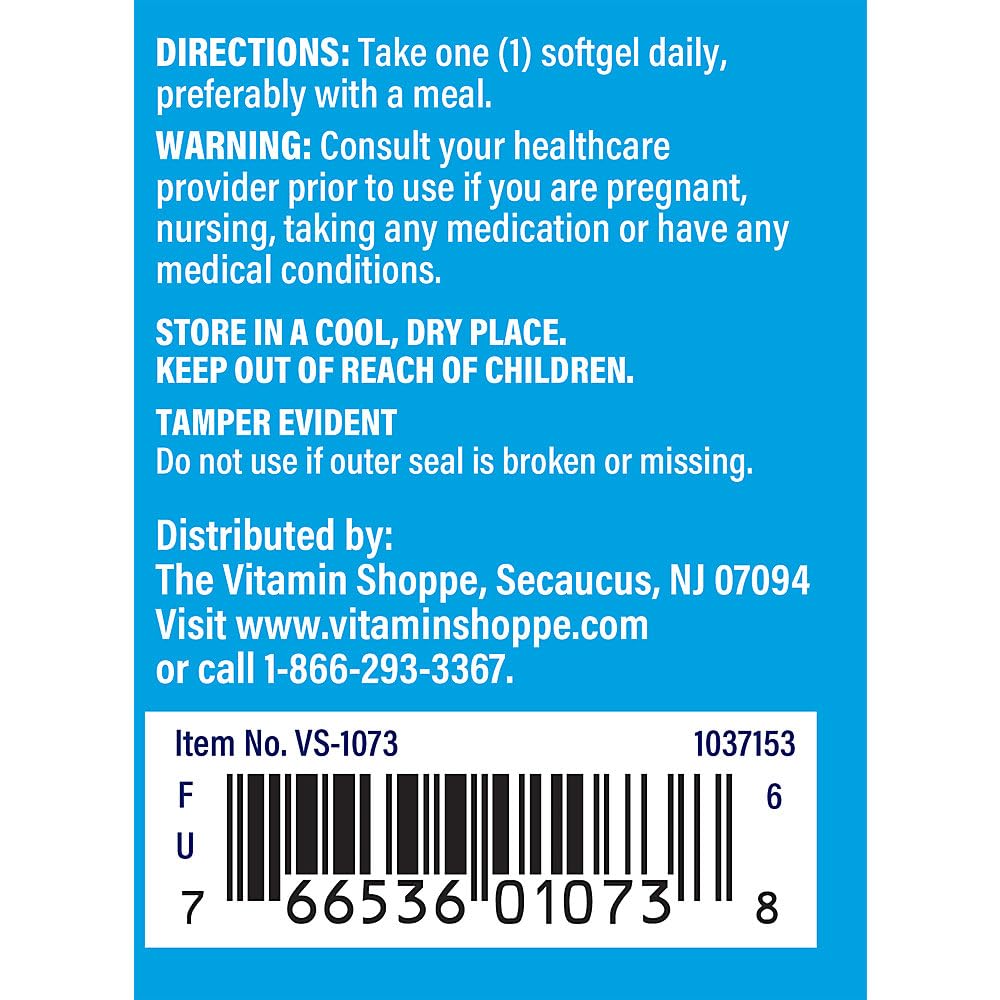 The Vitamin Shoppe Beta-Carotene 25000IU Vitamin A - Antioxidant Vision & Immune | Pro-Vitamin A Carotenoid | 300 Softgels | Eye Health