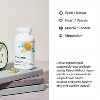 Thumbnail for Throne Super EPA - Omega-3 Fatty Acids EPA 425mg and DHA 270mg Supplement - Support Brain, Cardiovascular, Joints, and Skin - Gluten-Free, Dairy-Free, Soy-Free - 90 Gelcaps