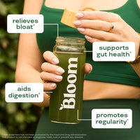 Thumbnail for Bloom Nutrition Greens and Superfoods Powder for Digestive Health, Greens Powder, Digestive Enzymes, Probiotics, Spirulina, Chlorella for Bloating & Gut Support, Green Juice, 30 SVG, Strawberry Kiwi