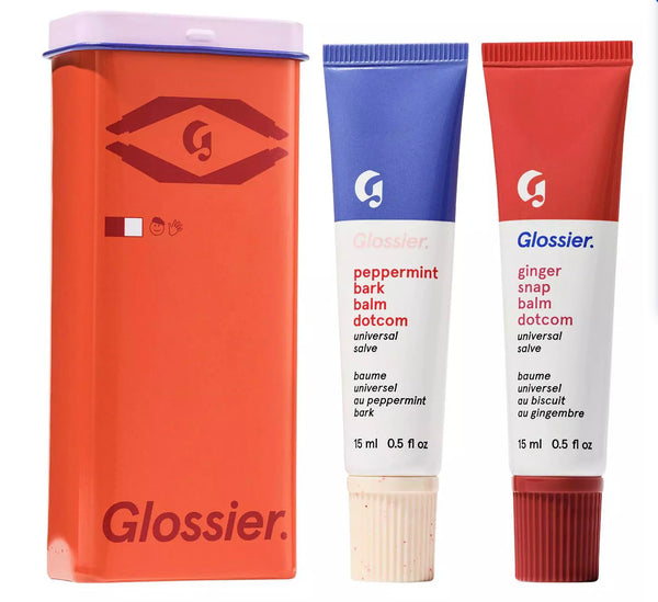 Glossier Sugar + Spice Balm Dotcom Lip Balm Duo Makeup Gift Set