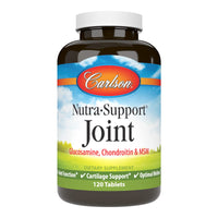 Thumbnail for Carlson - Nutra-Support, Glucosamine Chondroitin & MSM, Joint Function, Cartilage Support & Optimal Wellness, 120 tablets