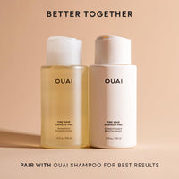 Thumbnail for OUAI Fine Hair Conditioner Refill - Volumizing Conditioner Made with Keratin, Biotin and Chia Seed Oil - Adds Softness, Bounce and Volume - Free from Parabens, Sulfates, and Phthalates (32 Oz)