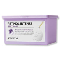 Thumbnail for SOME BY MI Retinol Intense Daily Mask - 30 Sheets, 11.8Oz - Mild Korean Retinol Vegan Face Sheet Mask for Glass Skin Routine - Skin Texture, Elasticity and Aging Sign Care - Korean Skin Care