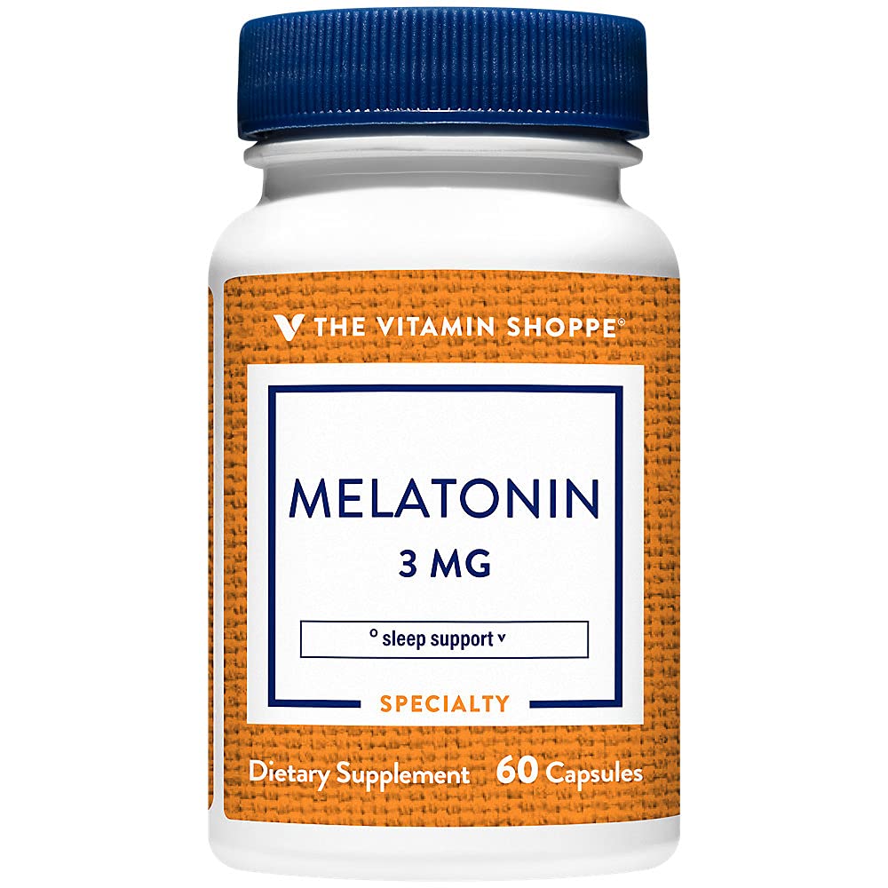 The Vitamin Shoppe Melatonin 60 Capsules