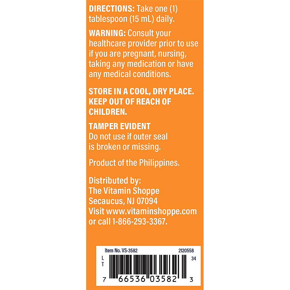 The Vitamin Shoppe MCT Oil, 100% Pure Liquid MCT Oil Specialty Supplement, Non-GMO, Energy Source, Keto-Friendly Supplement, Easy to Mix (24 Fluid Ounces Oil)