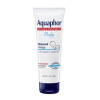 Thumbnail for Aquaphor Baby Healing Ointment Advanced Therapy Skin Protectant, Dry Skin and Diaper Rash Ointment, 7 Oz Tube