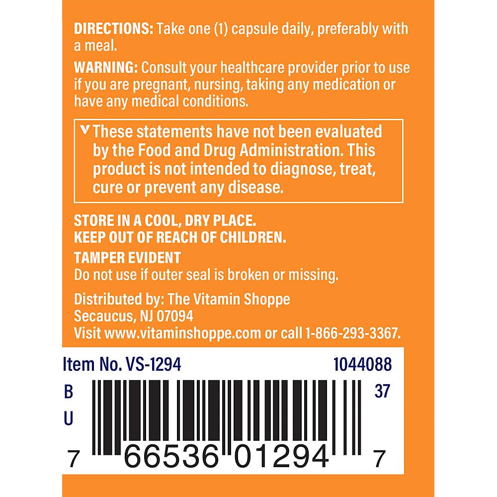 The Vitamin Shoppe NAC N-Acetyl-L-Cysteine Promotes Cellucor Health, Immune (50 Capsules)
