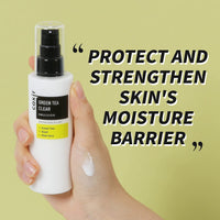 Thumbnail for coxir GREENTEA CLEAR EMULSION for calming and hydrates skin l Paraben Free, Cruelty Free, Korean Skin Care [100ml/3.38 fl.oz]