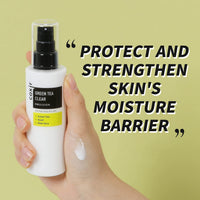 Thumbnail for coxir GREENTEA CLEAR EMULSION for calming and hydrates skin l Paraben Free, Cruelty Free, Korean Skin Care [100ml/3.38 fl.oz]