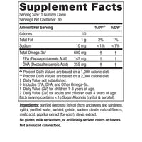 Thumbnail for Nordic Naturals Zero Sugar Children’s DHA Gummy Chews, Tropical Punch - 30 Gummy Chews for Kids - 600 mg Total Omega-3s - Brain Development, Learning, Healthy Immunity - Non-GMO - 30 Servings