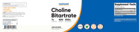 Thumbnail for Nutricost Pure Choline Bitartrate Powder 500 Grams