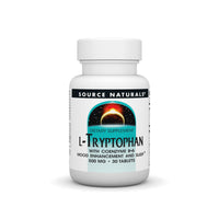 Thumbnail for Source Naturals L-Tryptophan with Coenzyme B-6 500 mg - 30 Tablets