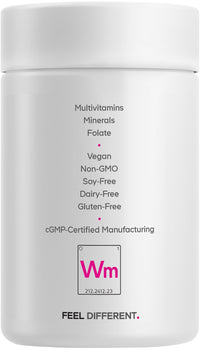 Thumbnail for Codeage Women’s Multivitamin 50 - Essential Vitamins for Women Over 50, Methylated Folate, Magnesium, Selenium, Vitamin B6, B12, D3 Antioxidants - 1 Pill Per Serving - Gluten-Free - 30 Capsules