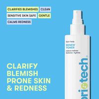 Thumbnail for BRIOTECH Renew Toner, Hypochlorous Acid Spray, Minimize Appearance of Blemishes, Soothing Facial Mist for Sensitive Skin, Calm Redness & Bumps, Vegan, 4 fl oz (2 Pack)