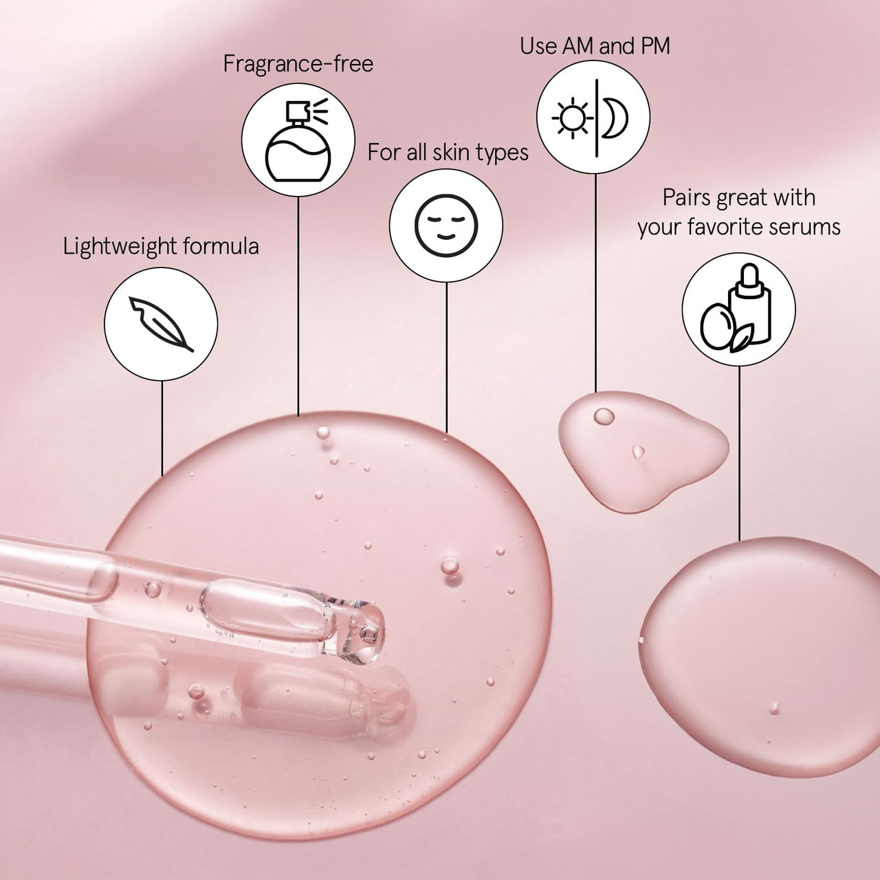 grace & stella Award Winning Hyaluronic Acid Serum (30 ml/1 fl oz) Hyaluronic Acid Serum for Face - Acido Hialuronico Face Serum for Women - Hydrating Serum Remove Fine Lines, Wrinkles - Anti Aging