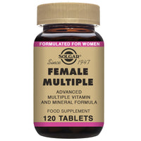 Thumbnail for Solgar Female Multiple, 120 Tablets - Multivitamin, Mineral & Herbal Formula for Women - Advanced Phytonutrient - Vegan, Gluten Free, Dairy Free, Kosher - 40 Servings