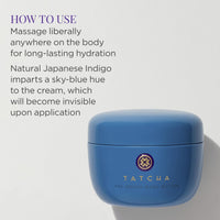 Thumbnail for TATCHA The Indigo Body Butter | Soothing Silk Body Cream for Skin Dryness & Eczema, 200 ml | 6.8 oz