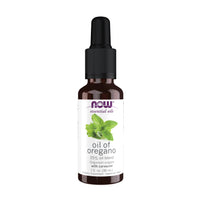 Thumbnail for NOW Essential Oils, Oil of Oregano, 25% Blend of Pure Oregano Oil in Pure Olive Oil, Comforting Aromatherapy Scent, Steam Distilled, Vegan, Child Resistant Cap, 1-Ounce