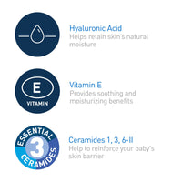 Thumbnail for CeraVe Baby Wash & Shampoo, Fragrance, Paraben, & Sulfate Free Shampoo for Tear-Free Baby Bath Time, 8 Ounce