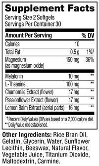 Thumbnail for OLLY Ultra Strength Sleep Softgels, 10mg Melatonin, L-Theanine, Chamomile, Magnesium, Lemon Balm, Supports Deep Restful Sleep, Nighttime Sleep Aid, Non Habit-Forming - 60 Count