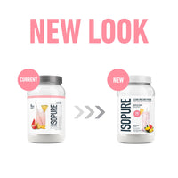 Thumbnail for Isopure Clear Whey Isolate Protein Powder Infusions, Lactose Free, Gluten Free, Naturally Flavored, Tropical Punch, 20g Protein Per Serving, 1.9 Lbs, 36 Servings (Packaging May Vary)