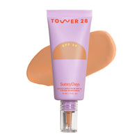Thumbnail for Tower 28 Beauty SunnyDays SPF 30 Tinted Mineral Sunscreen For Sensitive Skin - 2-in-1 Facial Broad Spectrum UVA/UVB Protection + Foundation - Shade 25 OCEAN PARK - Medium with Warm Undertones, 1 Fl Oz