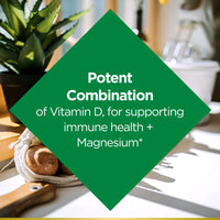 Thumbnail for Nature's Bounty Advanced Vitamin D3 with Magnesium Citrate Immune Formula, Supports Immune and Bone Health, 90 Tablets