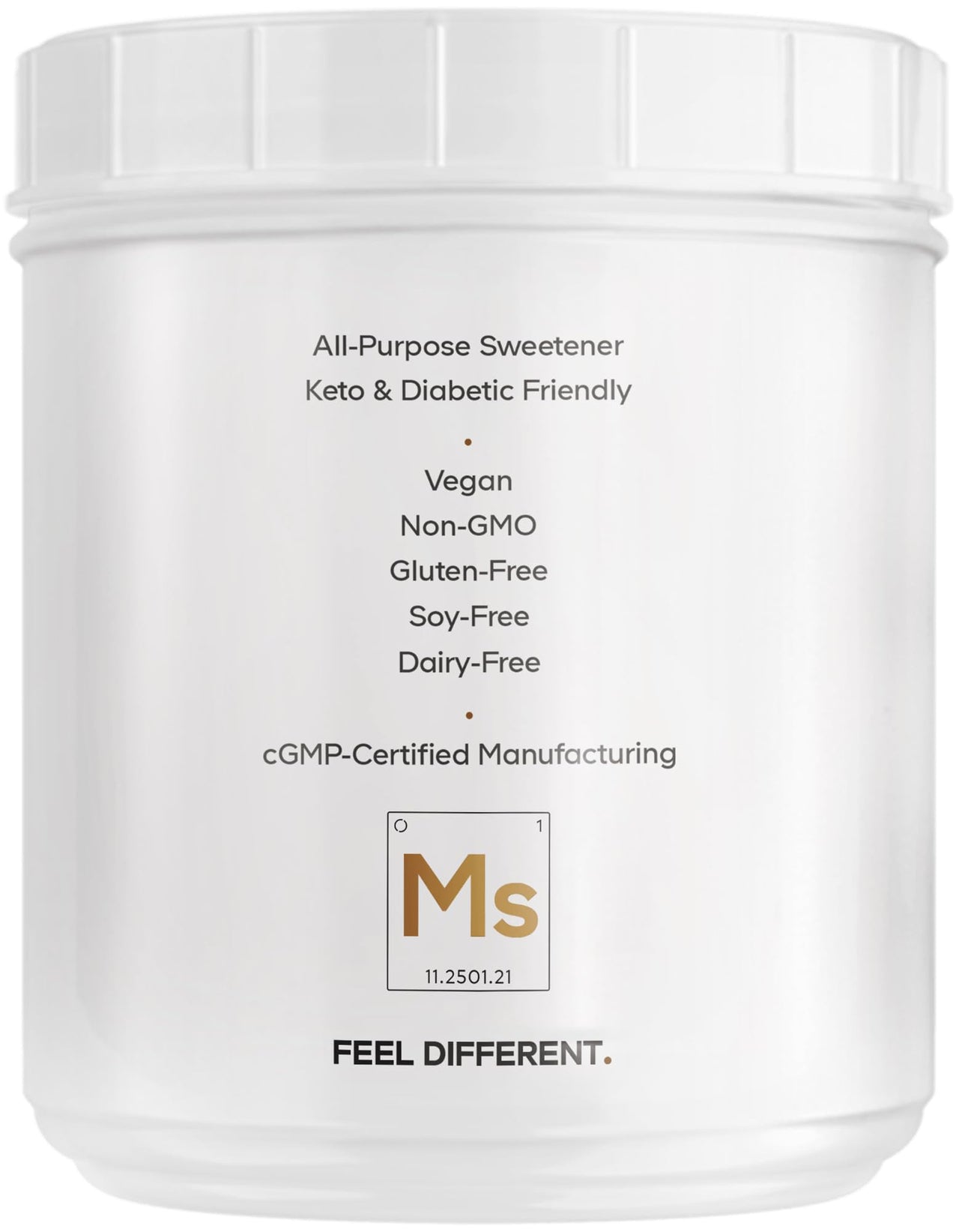 Codeage Miracle Sugar Allulose Powder - All-purpose Zero Calorie Allulose Sweetener, +3 Month Supply - 0 Net-Carbs - Rare Sugar Alternative to Stevia, Aspartame & Liquid - Non-GMO - 35.27 Oz