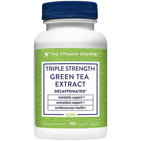 The Vitamin Shoppe Triple Strength Green Tea Extract 750mg
