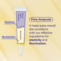 Thumbnail for numbuzin No.3 Pore Reset Ampoule Shot | Retinol, Silybin, Niacinamide, Adenosine, Saggy Pores, Excess Sebum | Korean Skin Care for Face, 0.25 fl oz