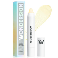 Thumbnail for Wonderskin 3-in-1 Lip Scrub Exfoliator & Moisturizer, Lip Exfoliator Scrub, Hydrating Balm for Soft, Nourished, Flake-Free Lips with One-Step Prep, 0.10oz