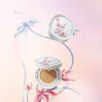 Thumbnail for FLORASIS Flawless Jade Breathable Longwear Cushion Foundation (Ode to Embroidery) (N25 Rippling Lotus, 1 Count)
