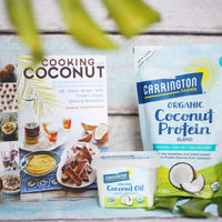Thumbnail for Carrington Farms Organic Liquid Coconut Cooking Oil, 32 Fl Oz –Unflavored, Unscented, High Smoke Point, MCT-Rich, No Trans Fat – For Cooking, Sautéing, Frying & Baking – Gluten Free, Non-GMO, Hexane Free, BPA Free Bottle