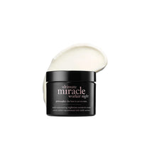 Thumbnail for philosophy ultimate miracle worker multi-rejuvenating nighttime serum-in-cream face moisturizer - with retinol - targets all major signs of aging including fine lines & wrinkles - 2 fl oz