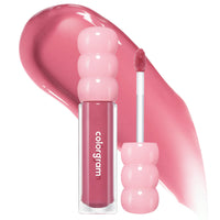 Thumbnail for COLORGRAM Fruity Glass Gloss 04 Farewell Guava | Non-Sticky Glossy Lip Tint with Glass-Like Shine | Long-Lasting Hydrating Lip Gloss for Smooth & Plump Lips