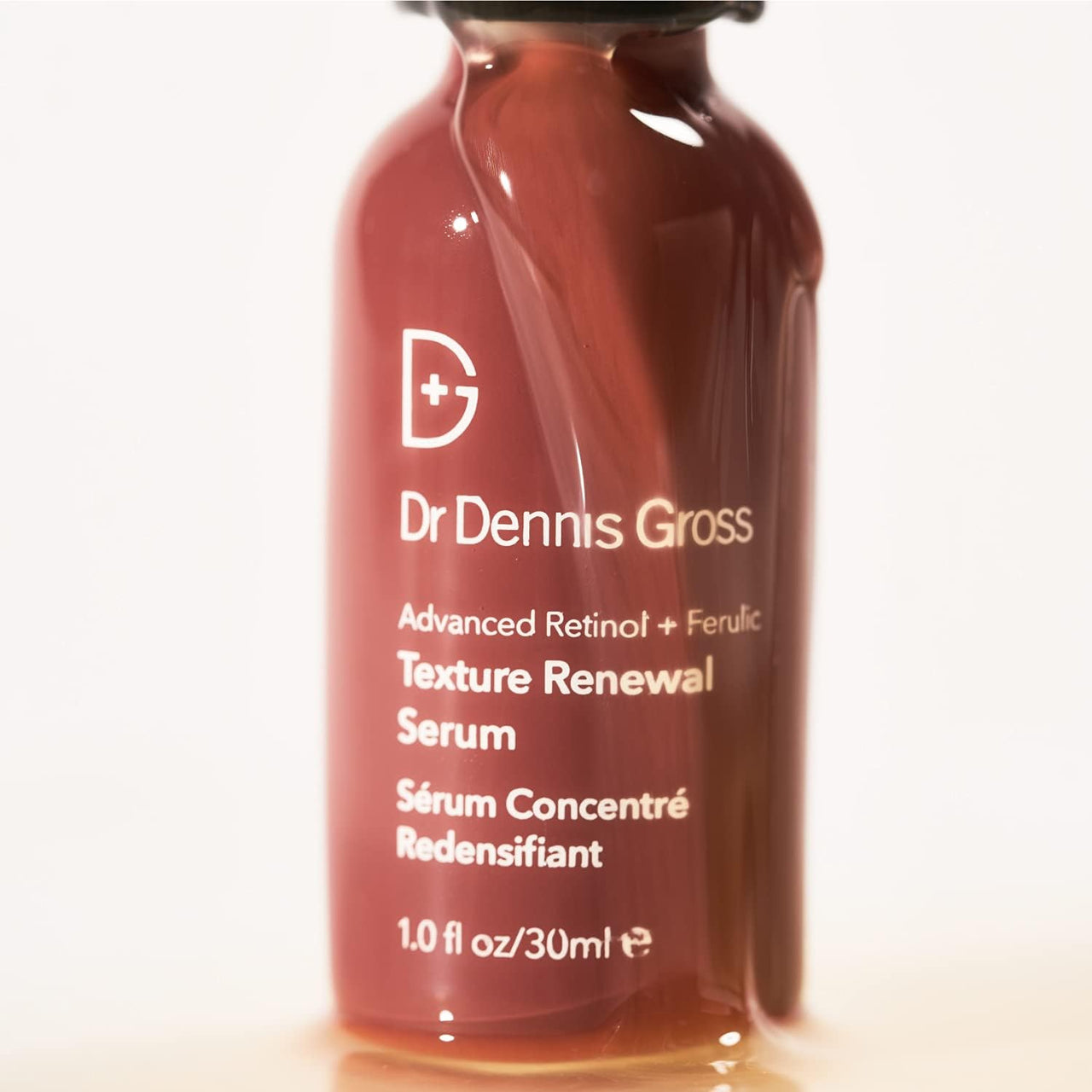 Dr. Dennis Gross Advanced Retinol + Ferulic Texture Renewal Serum – Anti-Aging Formula to Smooth Texture, Boost Radiance, and Minimize Fine Lines & Wrinkles, 1 oz