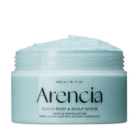 Thumbnail for Arencia Fresh Cloud Sea Salt Body & Scalp Scrub (Mint)- Exfoliant, Bump Eraser For Silky Smooth Skin, Korean Skin Care